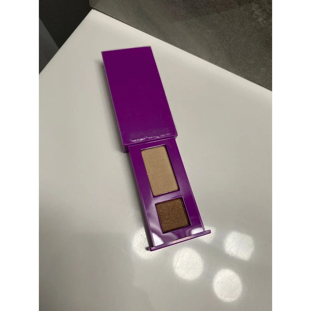 Clinique all about shadow‎ duo eyeshadow 01 like mink NEW